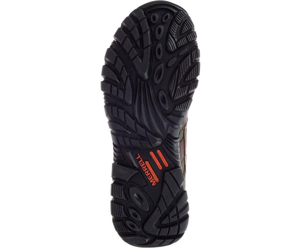 Botas Homem - Merrell Moab Duluth Pack 8\" Waterproof Sr - Marrom - ZTA167290